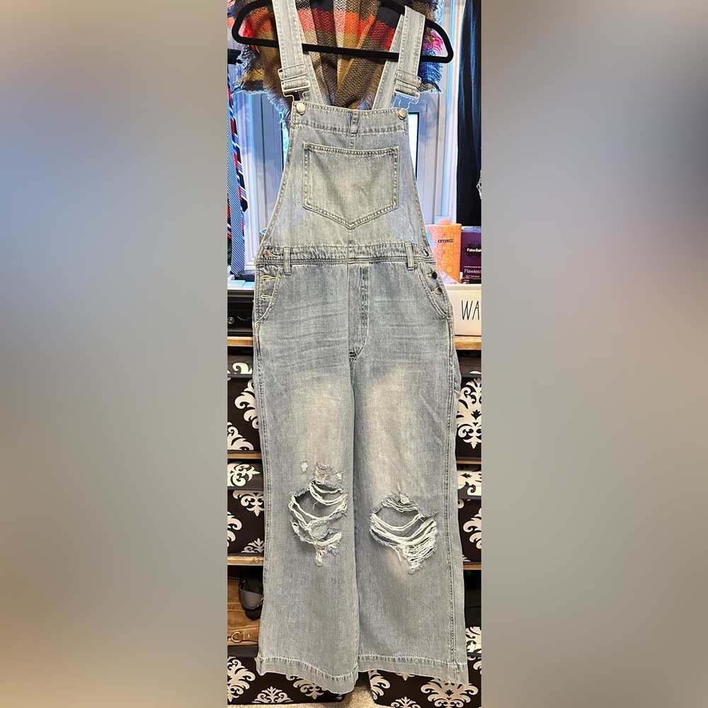 Vibrant denim Overalls